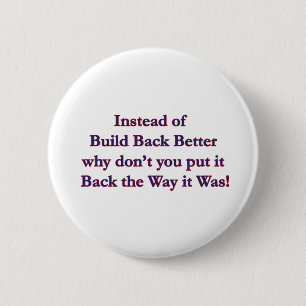 Put-It-Back 6 Cm Round Badge