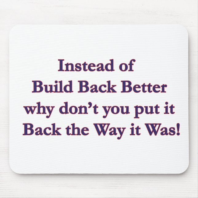 Put-It-Back Mouse Mat (Front)