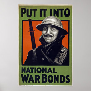 Put It Into National War Bonds (canvas) Poster