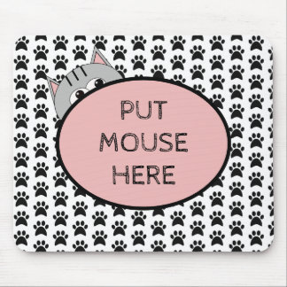 Put Mouse Here Mouse Mat