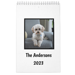 Put my Dog Pictures Every Month Calendar