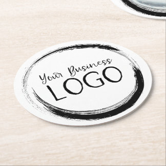 Put My Logo On a Round Paper Coaster