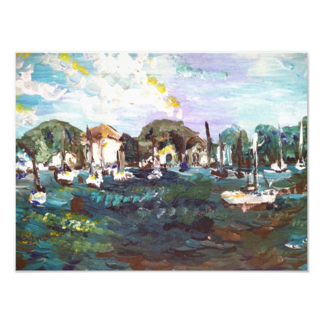 Put-n-Bay Painting #2 Photo Print (Front)