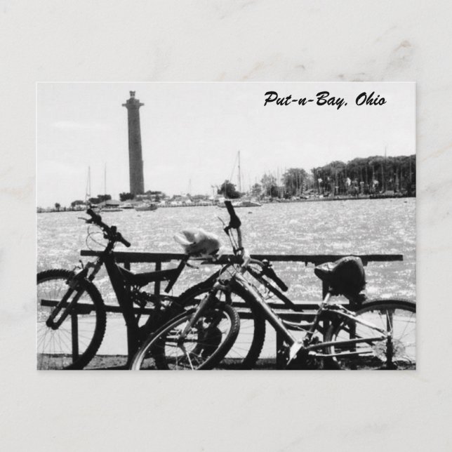 Put-n-Bay Perry Monument photo postcard (Front)