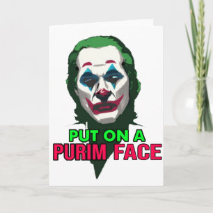 Put on a Happy Face Card