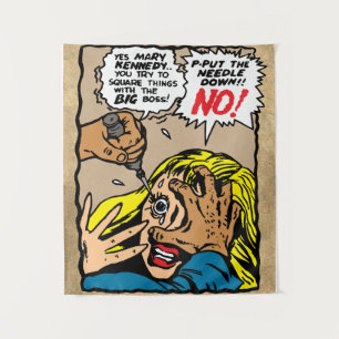 "Put the Needle Down!" Wall Tapestry