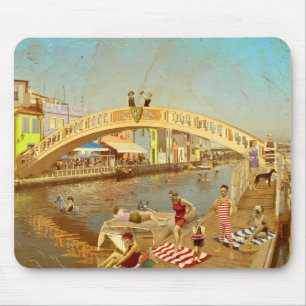Put two Carcavelos. Aveiro (Portugal) Mouse Mat
