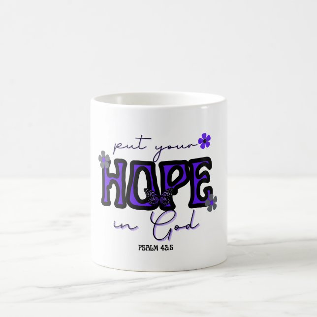 Put Your Hope in God Classic Mug (Center)