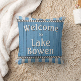 Put Your Lake on this Personalised  Cushion