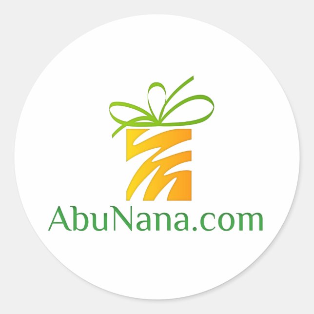 Put Your Logo Here  Classic Round Sticker (Front)