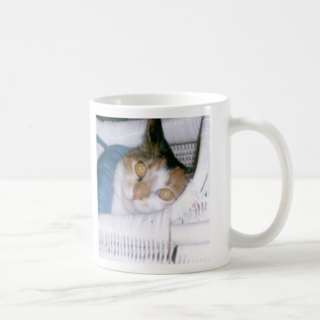 Put Your Name on the Cassie the Cat Coffee Mug (Right)