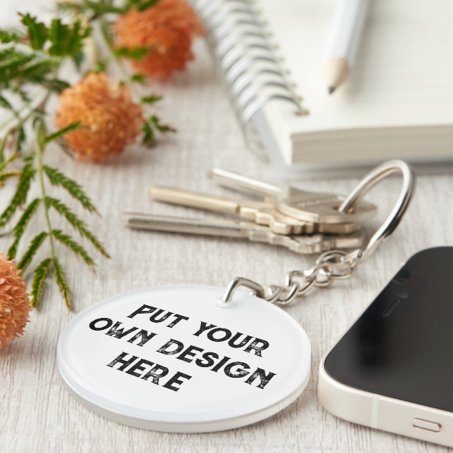 Put your own design  key ring (Front Right)