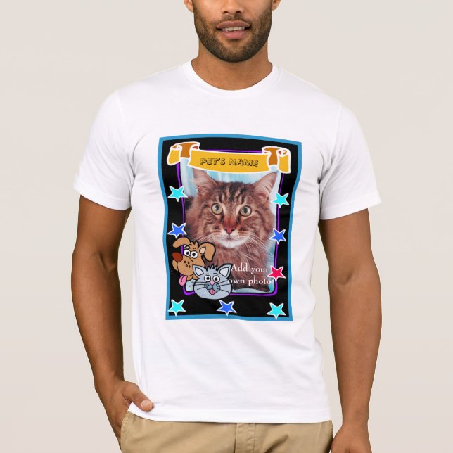 PUT YOUR  PET'S  PHOTO  HERE... T-Shirt (Front)