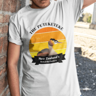 Puteketeke New Zealand's Bird of the Century T-Shirt