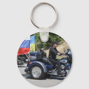Putin rides a Trike! Key Ring