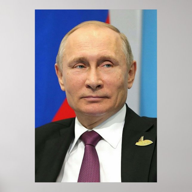 PUTIN Vladimir Vladimirovich Putin Russian Leade Poster (Front)