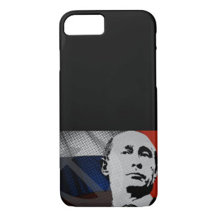 Putin with Russian Flag Case-Mate iPhone Case