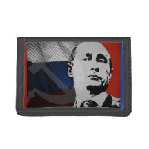 Putin with Russian Flag