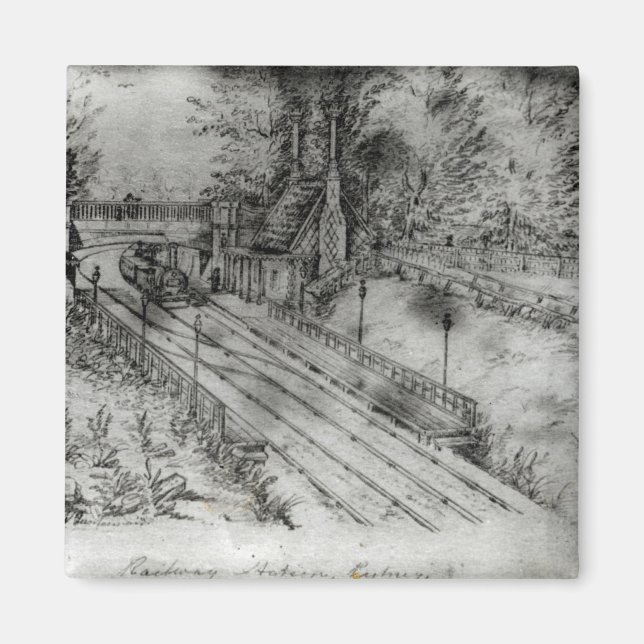 Putney Railway Station Magnet (Front)