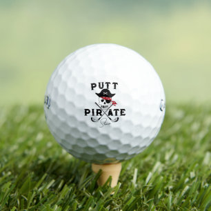 PUTT Pirate Skull #fathersdaygift Golf Clubs Golf Balls