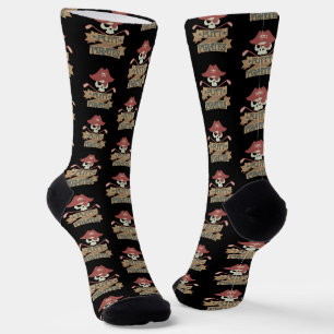 Putt Pirates Golf Lover Gag Socks
