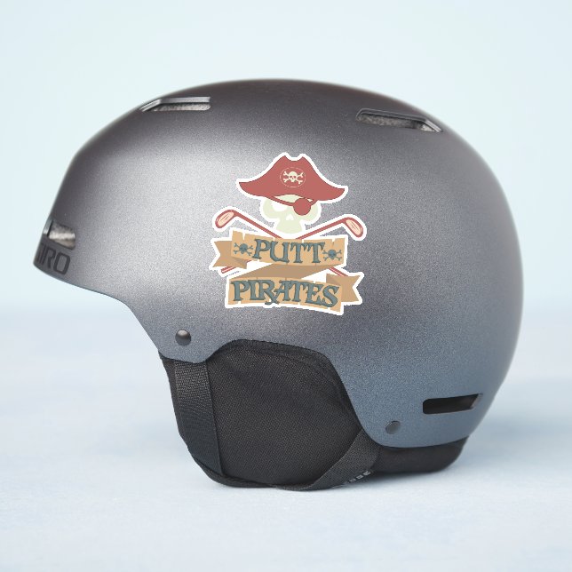 Putt Pirates Golfing Hobby (Helmet Side)