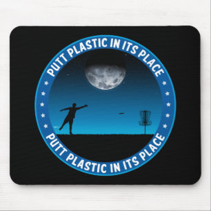 Putt Plastic In Its Place #8 Mouse Mat