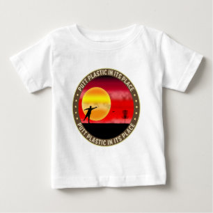 Putt Plastic In Its Place Baby T-Shirt