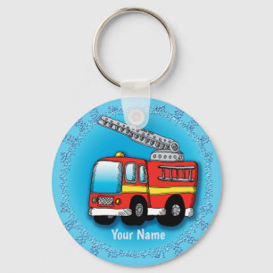Putt Putt Firetruck  keychain
