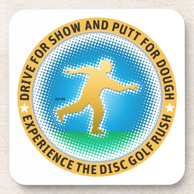 Putter Dude #2 Coaster (Front)