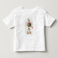Putti amid swags of flowers and leaves