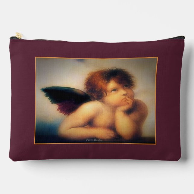 Putti Angel Accessory Pouch (Front)