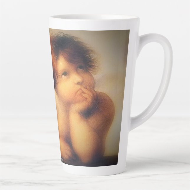 Putti Angel Latte Mug (Right)