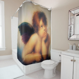 Putti Angel Shower Curtain