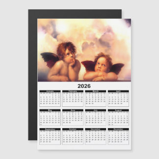 Putti Pair Angels 2026 Calendar