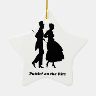 Puttin' on the Ritz Ceramic Tree Decoration