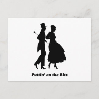 Puttin' on the Ritz Postcard
