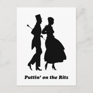 Puttin' on the Ritz Postcard