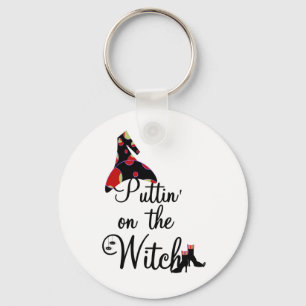 Puttin' on the Witch Key Ring