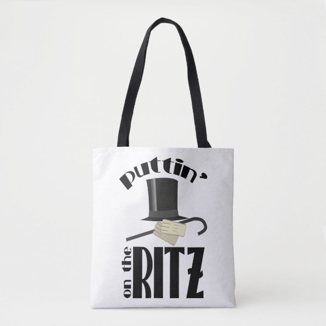Puttin Ritz Tote Bag (Front)