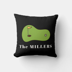 Putting Green Personalised Cushion