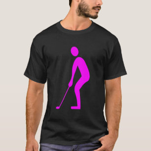 Putting - Magenta T-Shirt