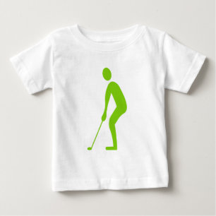 Putting - Martian Green Baby T-Shirt