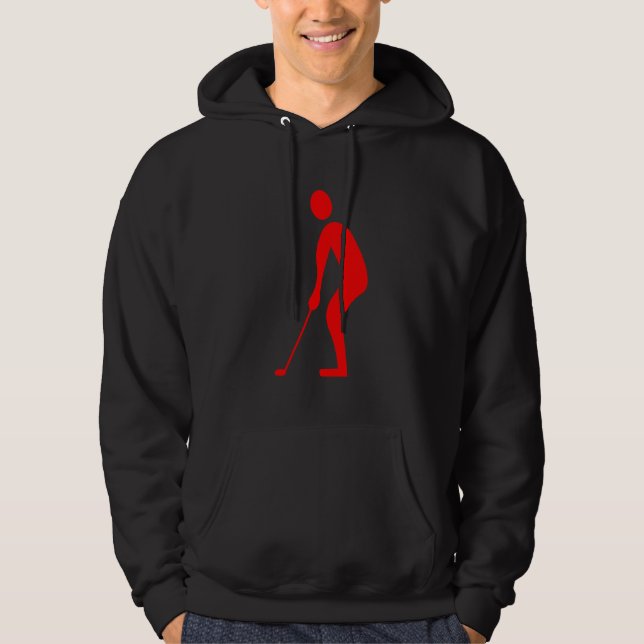 Putting - Red Hoodie (Front)