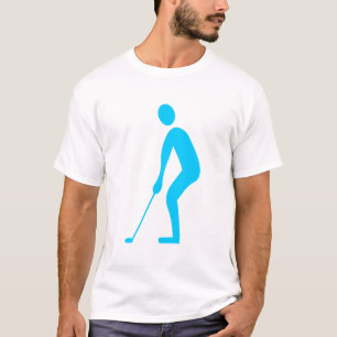 Putting - Sky Blue T-Shirt