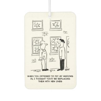 Putting Windows In. A Misunderstanding.