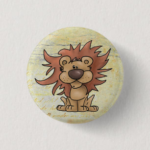 Putziger Löwe   3 Cm Round Badge