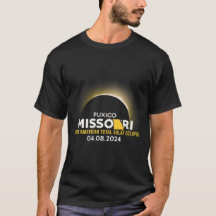 Puxico Missouri Mo Total Solar Eclipse 2024 T-Shirt
