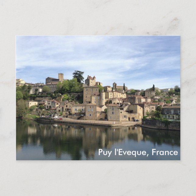 Puy l'Eveque, France Postcard (Front)