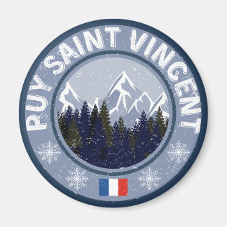 Puy Saint Vincent Station de ski Magnet
